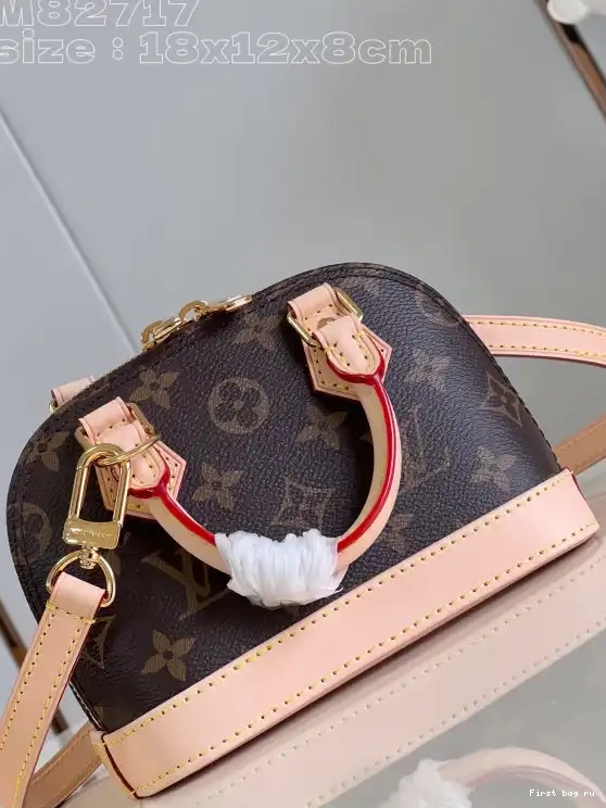 First bag ru VUITTON Nano LOUIS Alma 0707